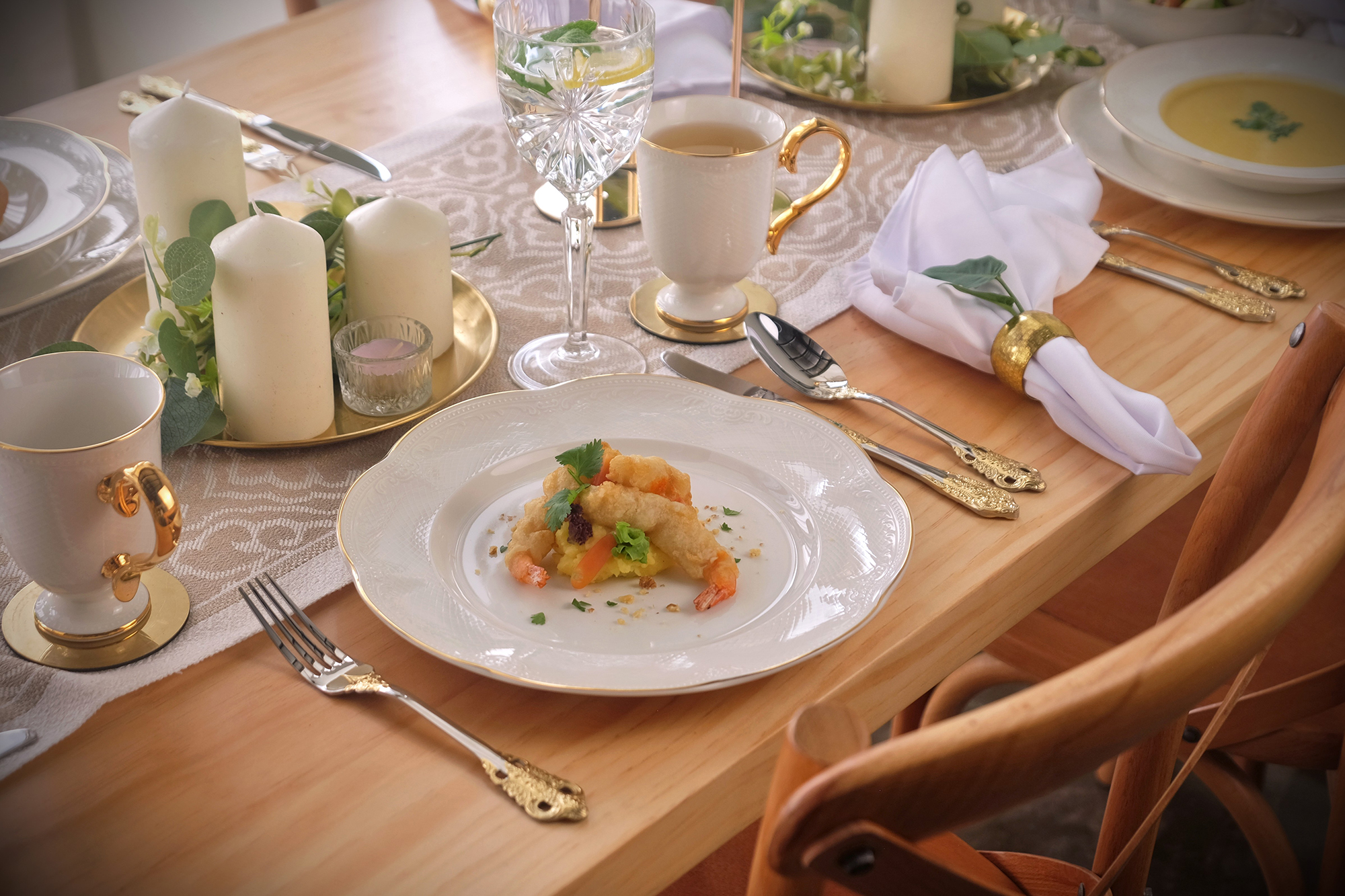 Noble Gold Dinner Plate