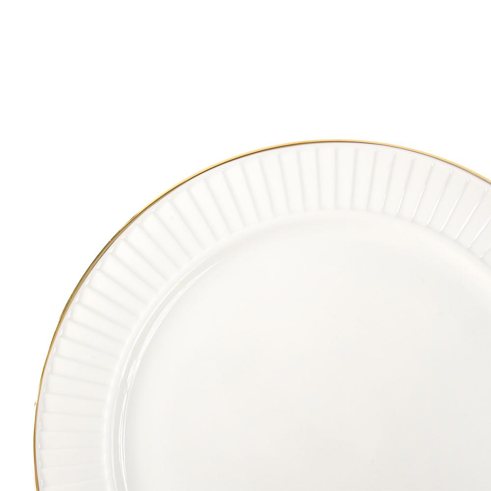 Drape Gold Dinnerware Set 18 Pcs