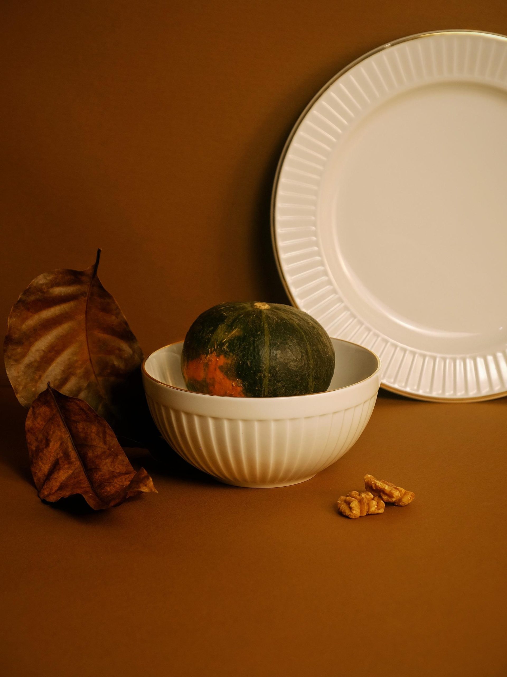 Drape Gold Dinnerware Set 18 Pcs