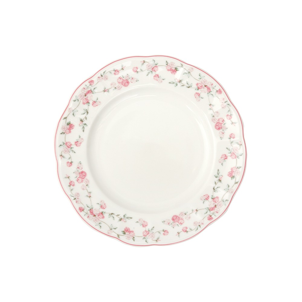 La Vie En Rose Dessert Plate