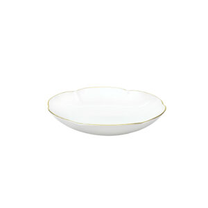 Bella Gold Coupe Soup Plate