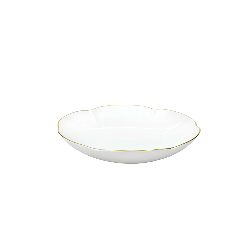Bella Gold Coupe Soup Plate