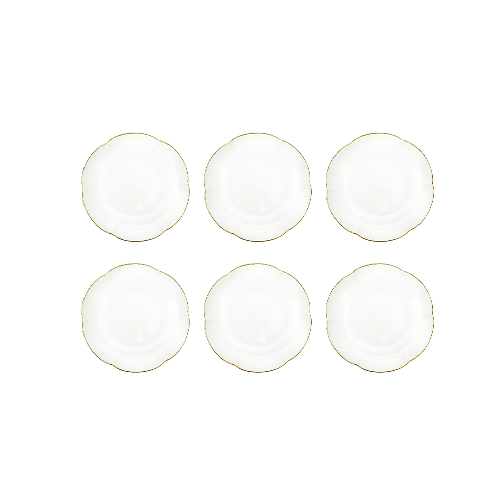 Bella Gold Coupe Soup Plate