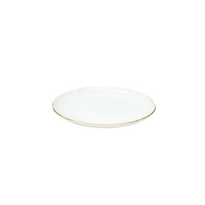 Bella Gold Coupe Dessert Plate