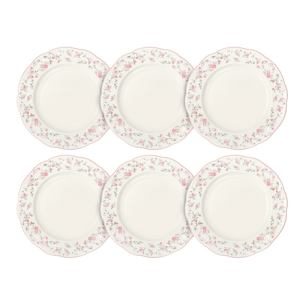 La Vie En Rose Round Platter