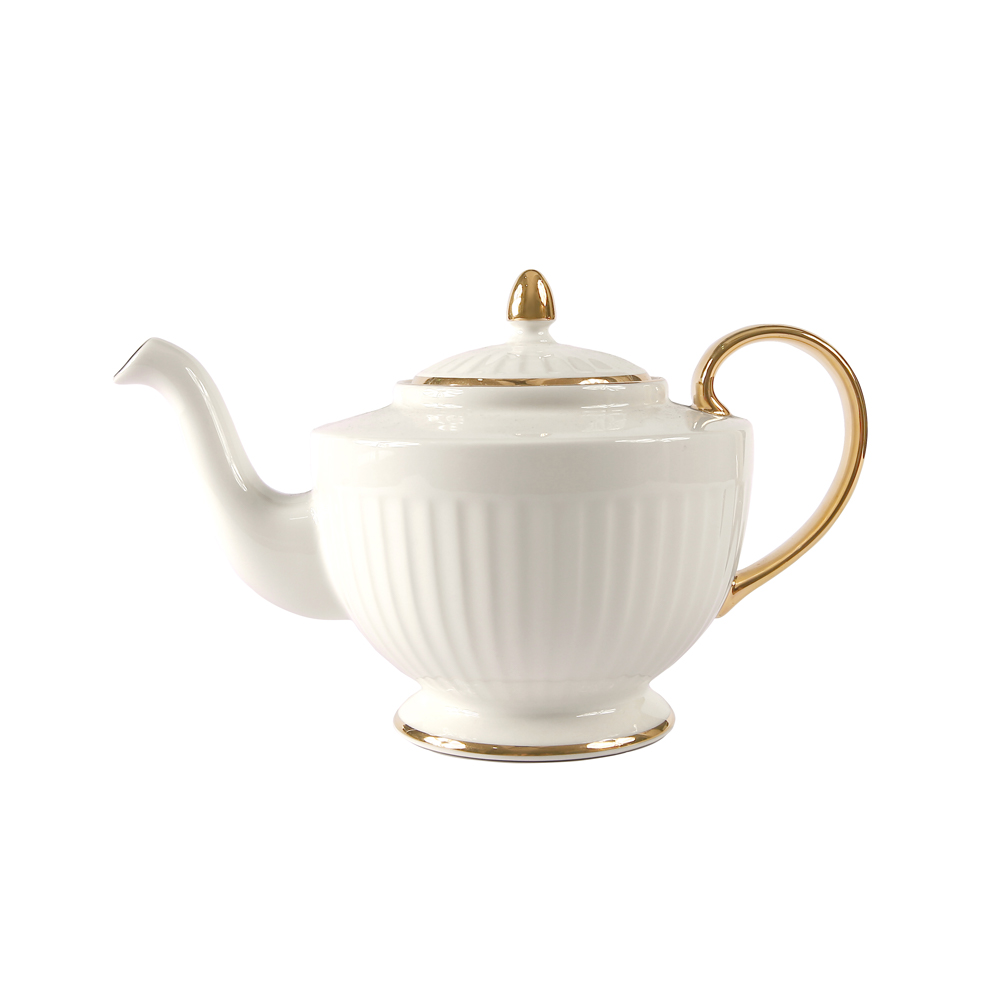 Drape Gold Teapot