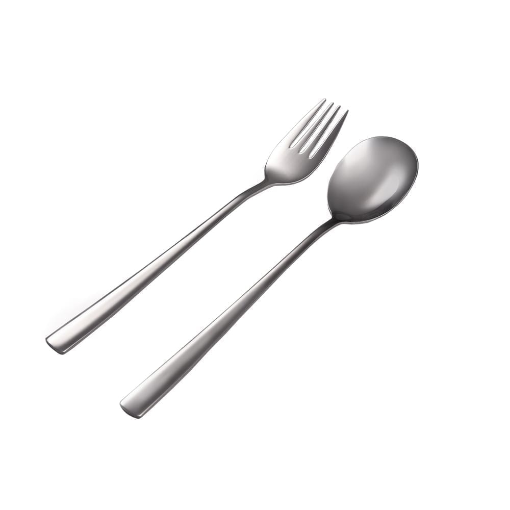 Korean Long Spoon & Fork Set