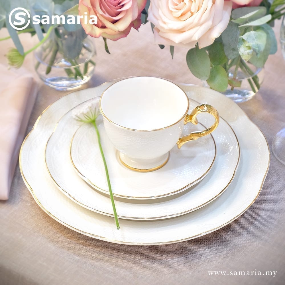 Noble Gold Dessert Plate