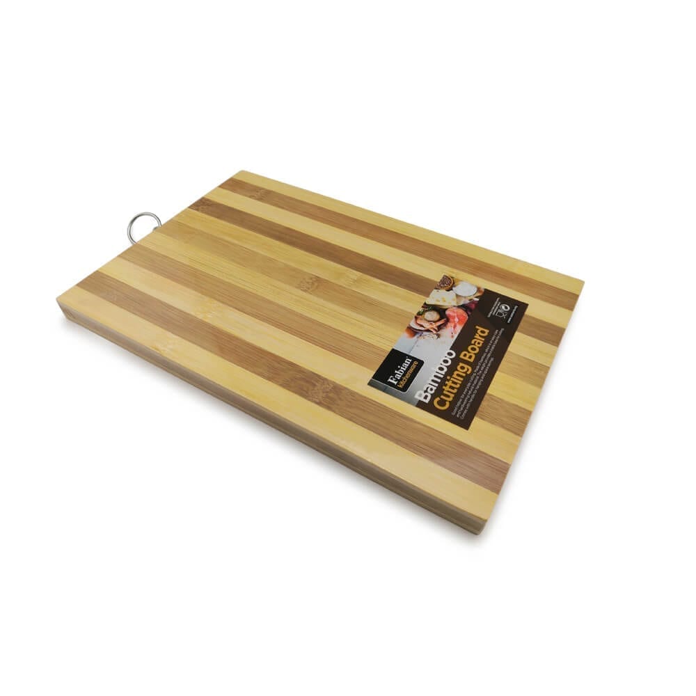 Fabian Bamboo Cutting Board S - Bamboo Stripes