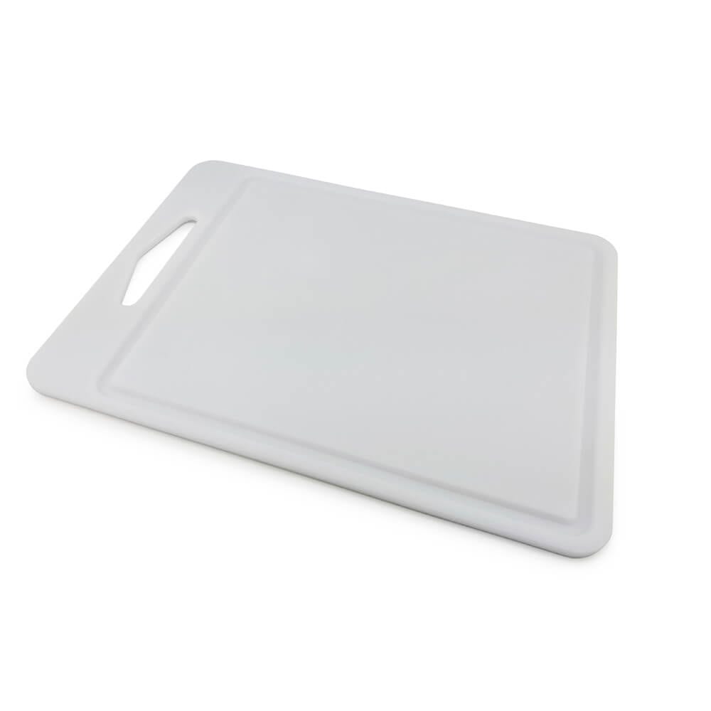 Fabian Rectangular Plastic Chopping Board L - White