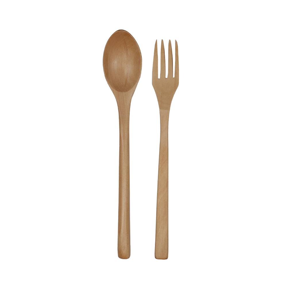 Wooden Spoon & Fork Set