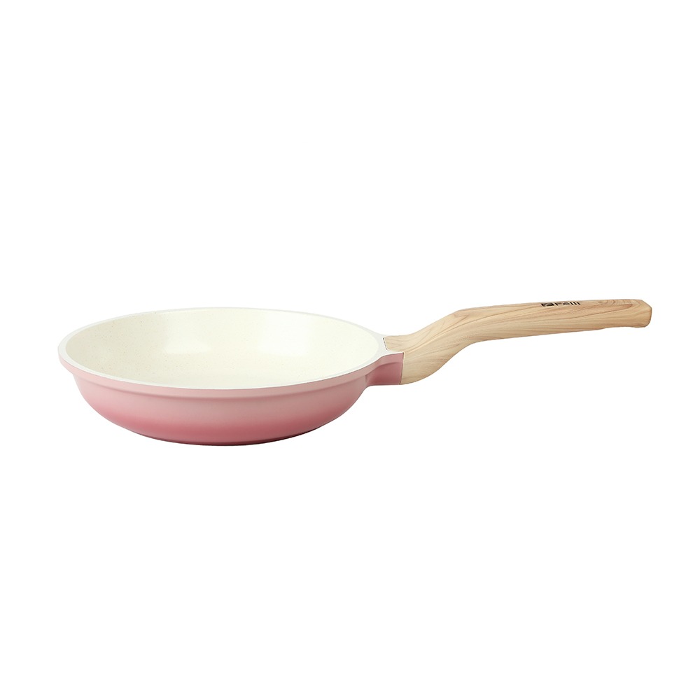La' Chefz Ceramic Frypan 24cm - Cherry Pink
