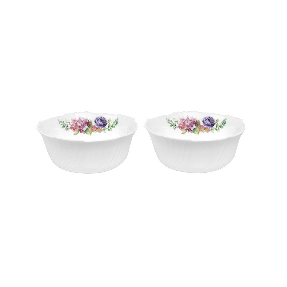 Dinexe Opal Glass Soup Bowl 5.5" Set 2pcs - La' Rossa