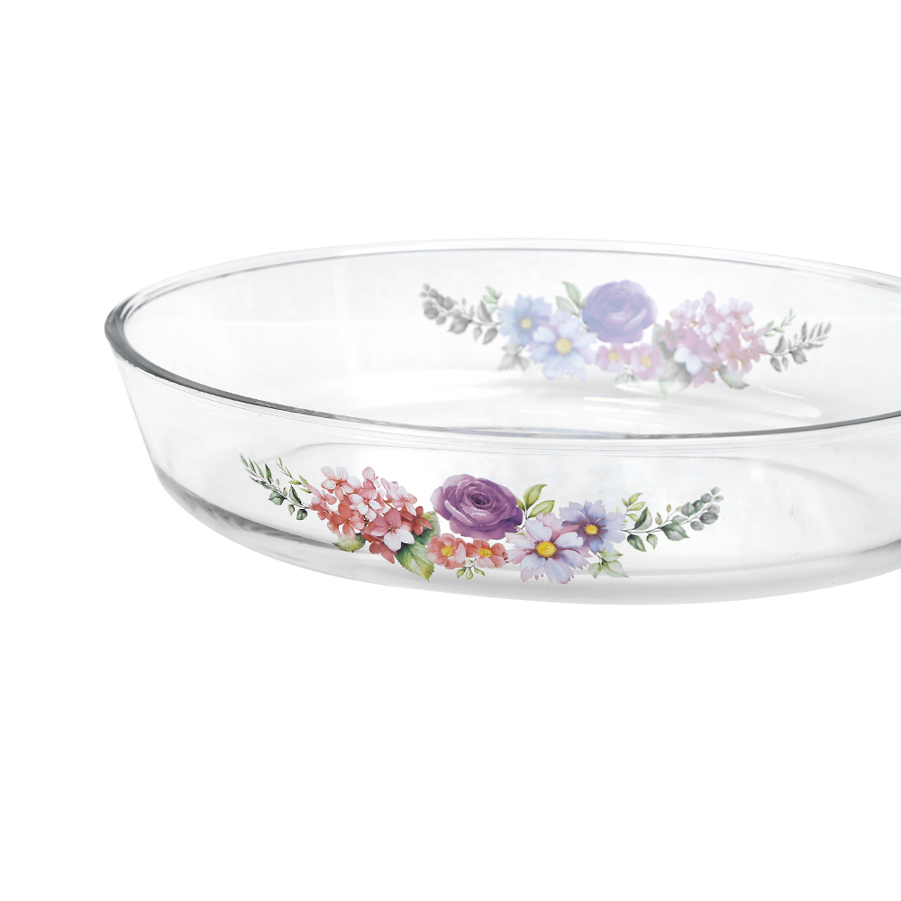 Ecolock High Borosilicate Glass Oval Baking Dish Set 2pcs - La' Rossa