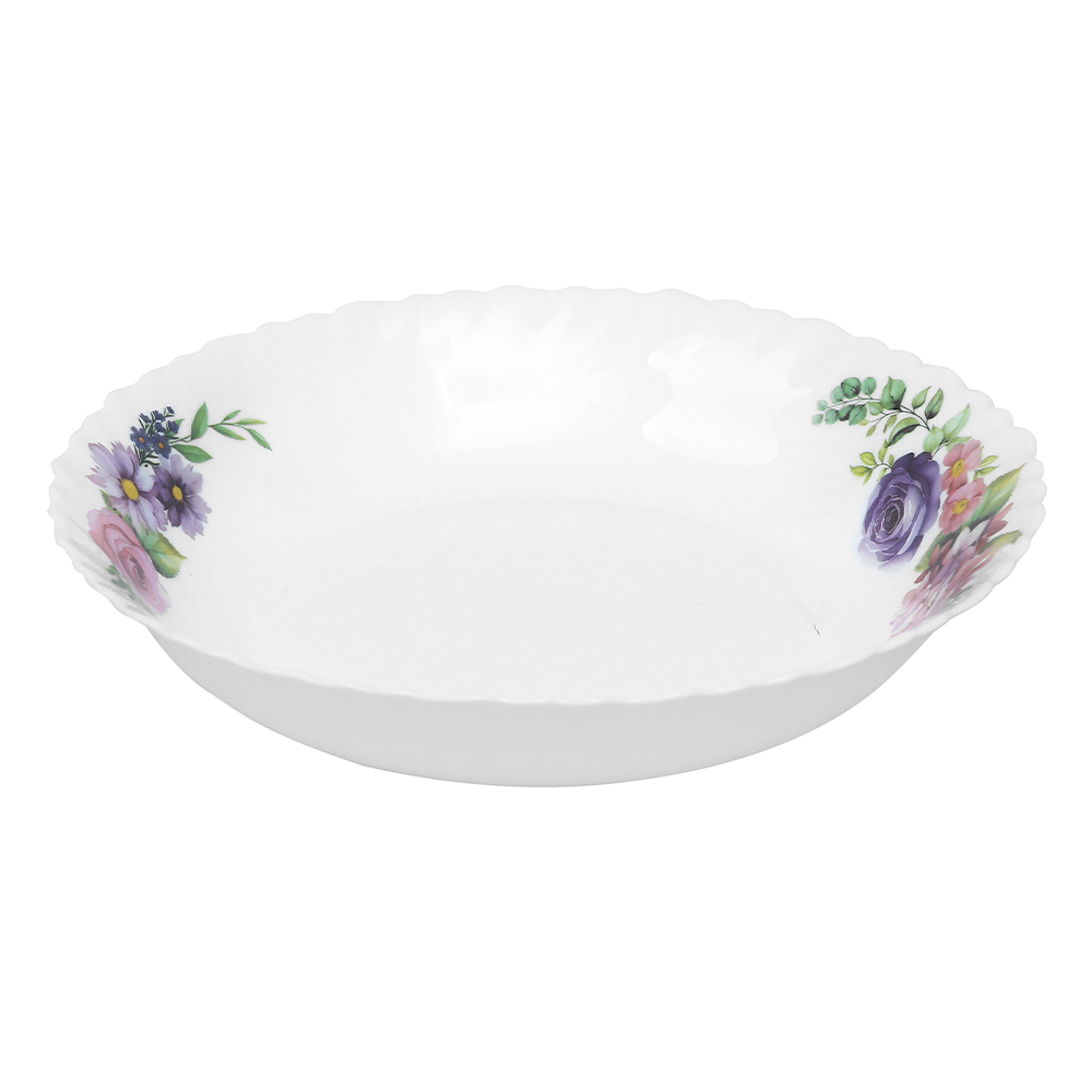 Dinexe Opal Glass Serving Deep Plate 11" Set 2pcs - La' Rossa