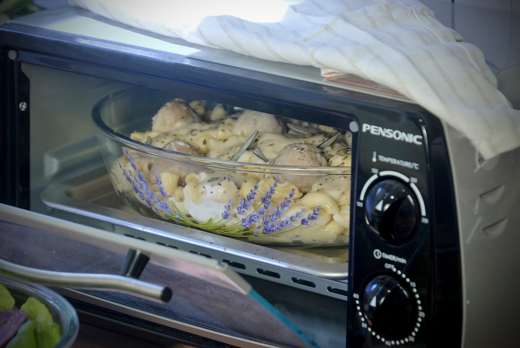 Ecolock High Borosilicate Glass Oval Baking Dish Set 2pcs - Lavender