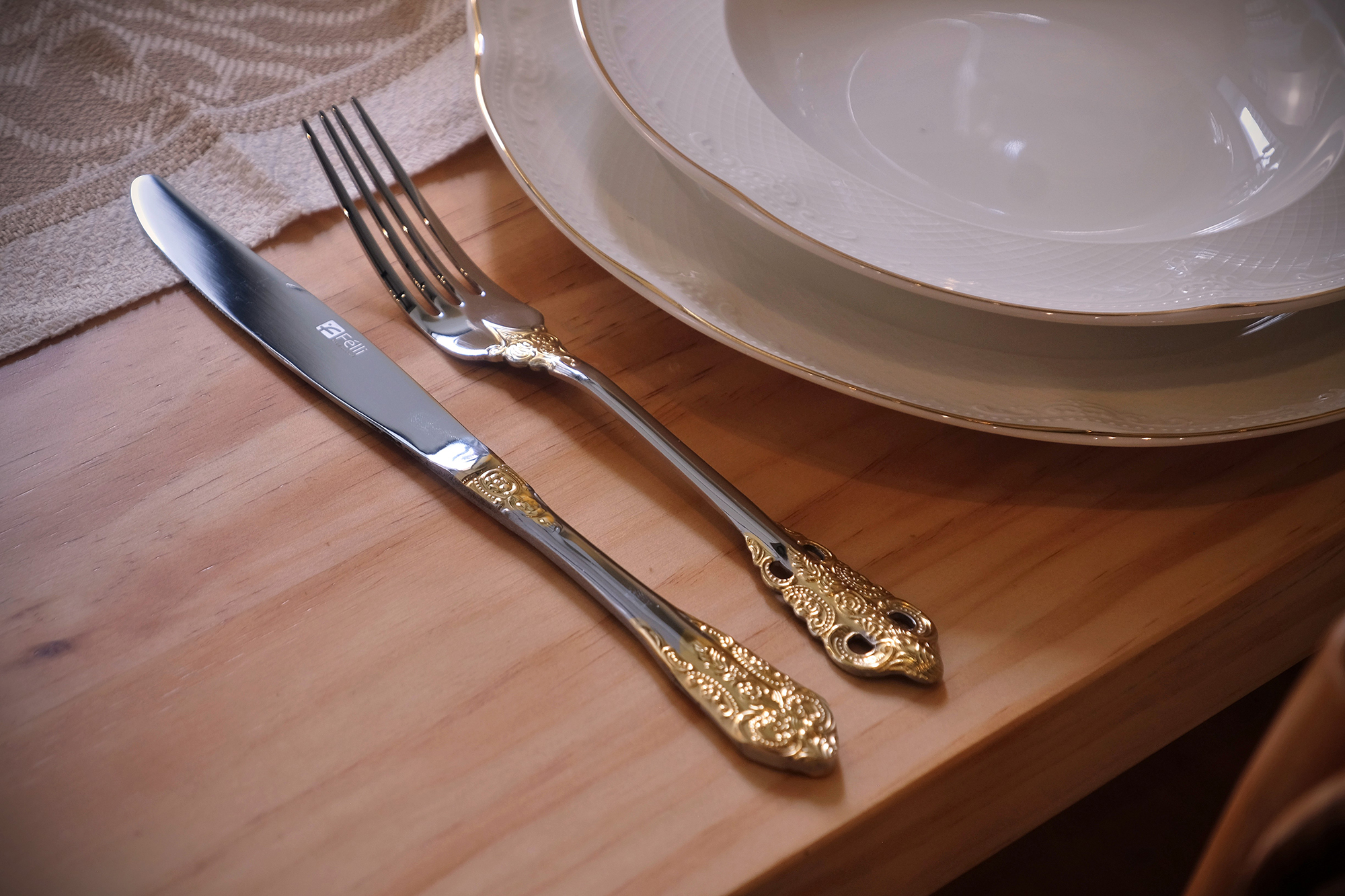 Majestica Gold Dinner Fork