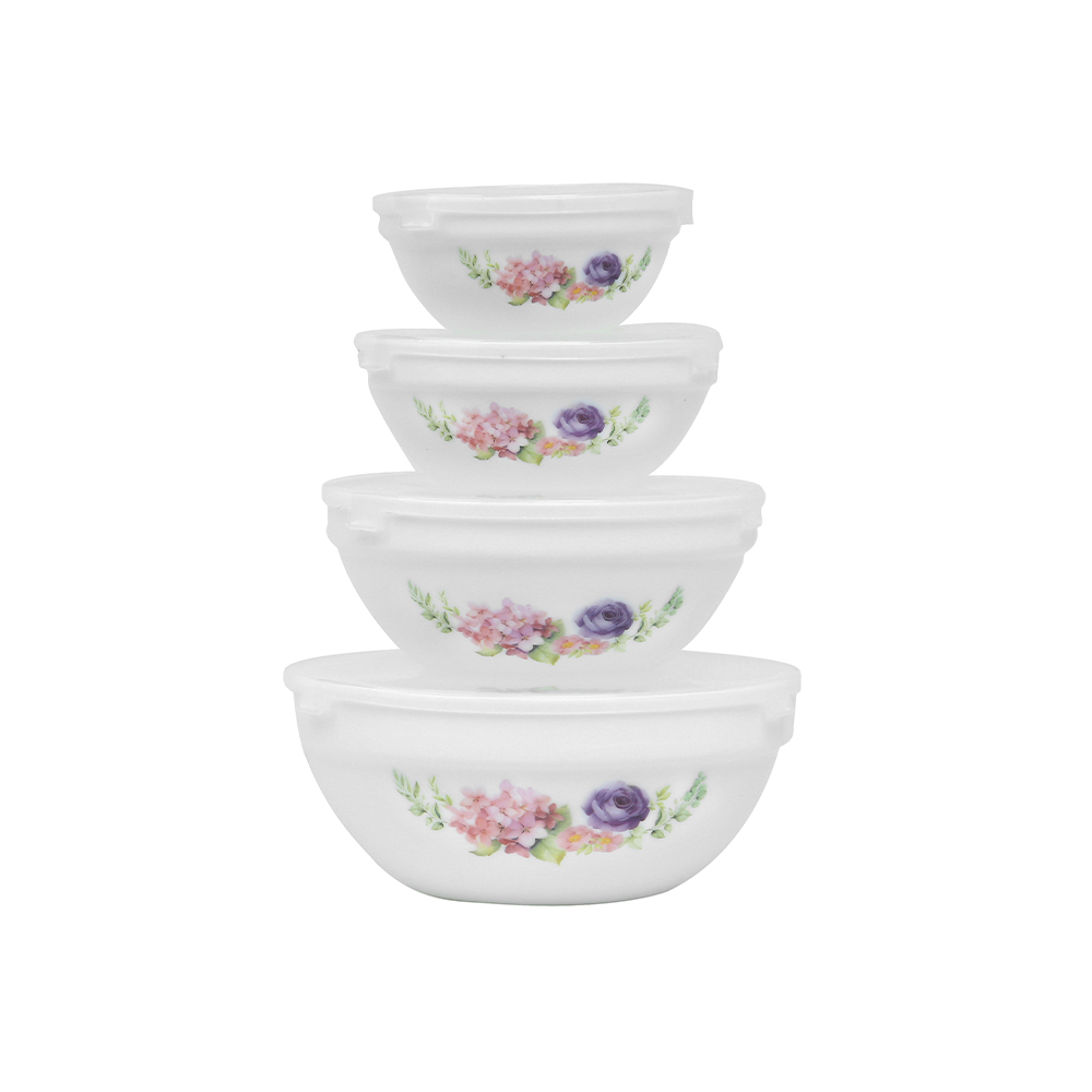 Dinexe Opal Glass Dinnerware Set 16pcs - La' Rossa