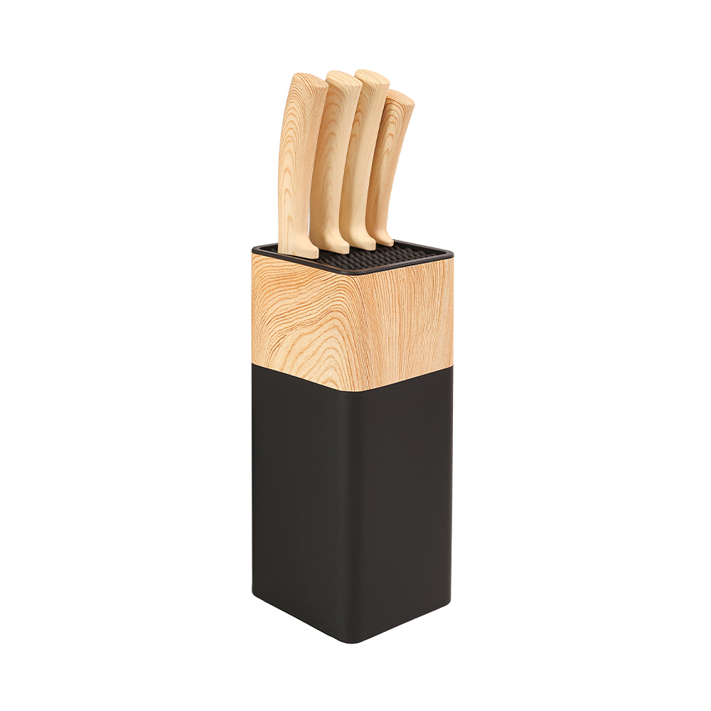 Fabian Kuro & Ki Knife Block Set 5pcs - Light Brown