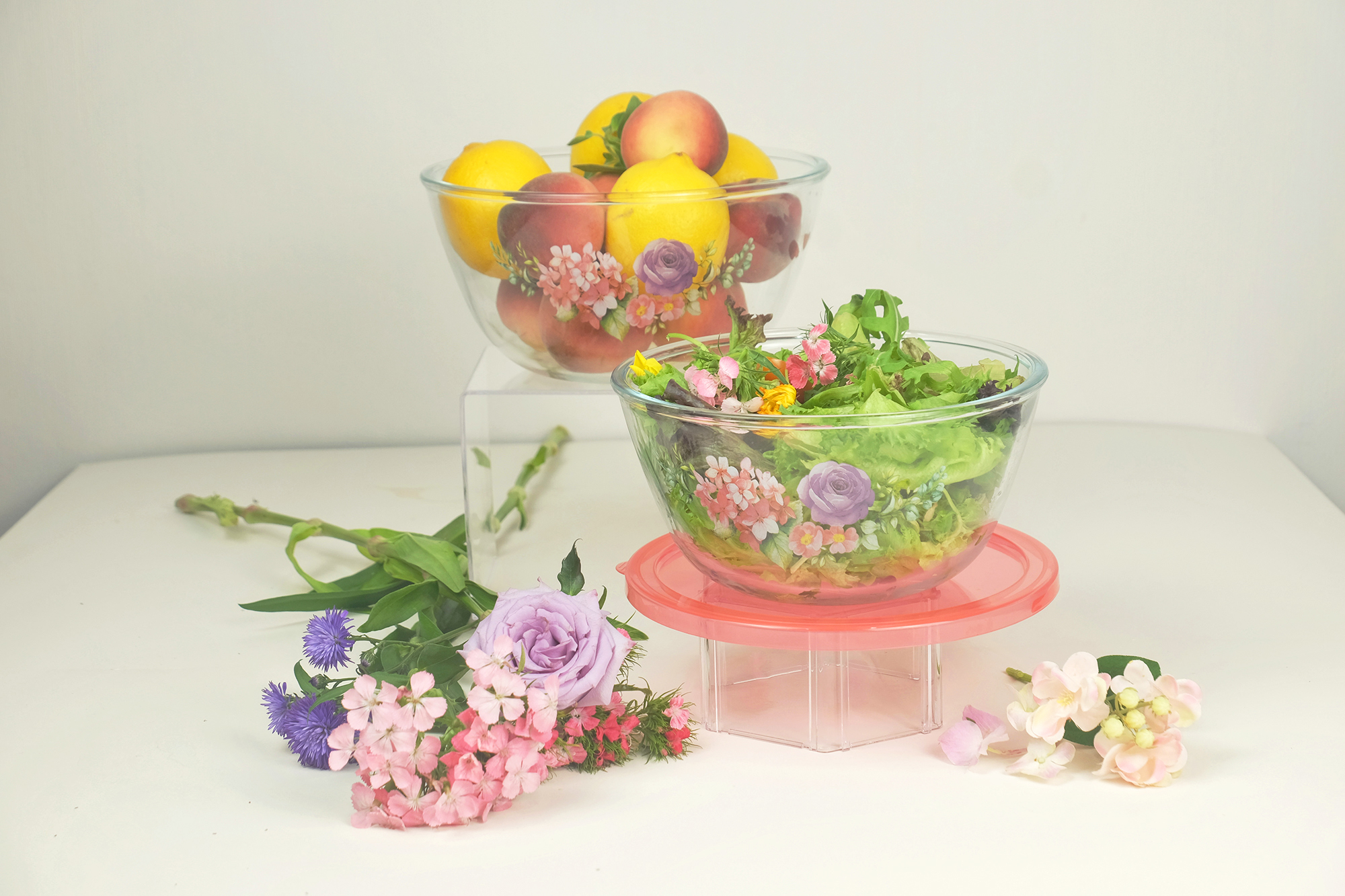 Dinexe Opal Glass Dinnerware & Glassware Set 16pcs - La' Rossa