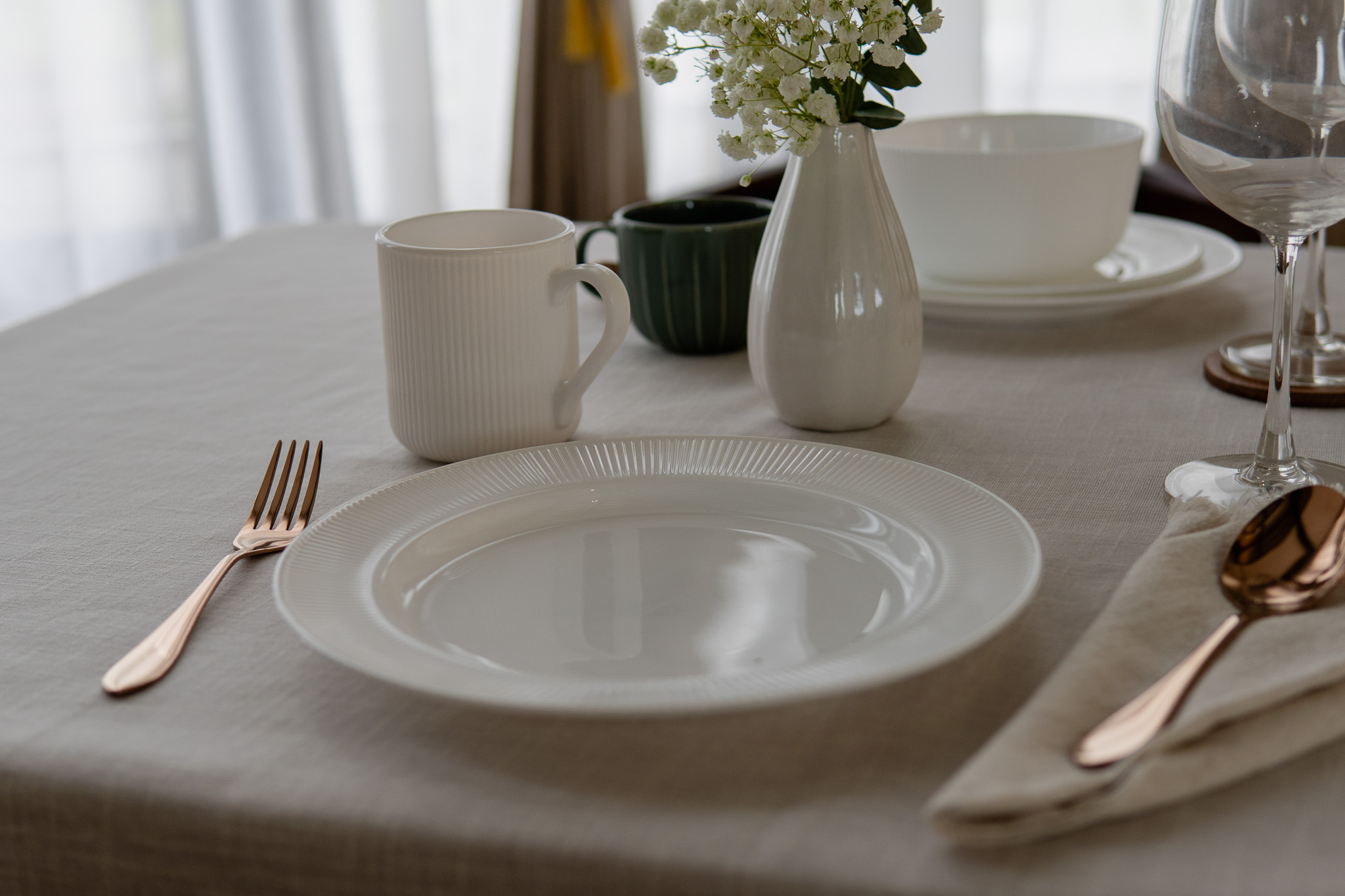 Montreal Rose Gold Cutlery Set 12pcs