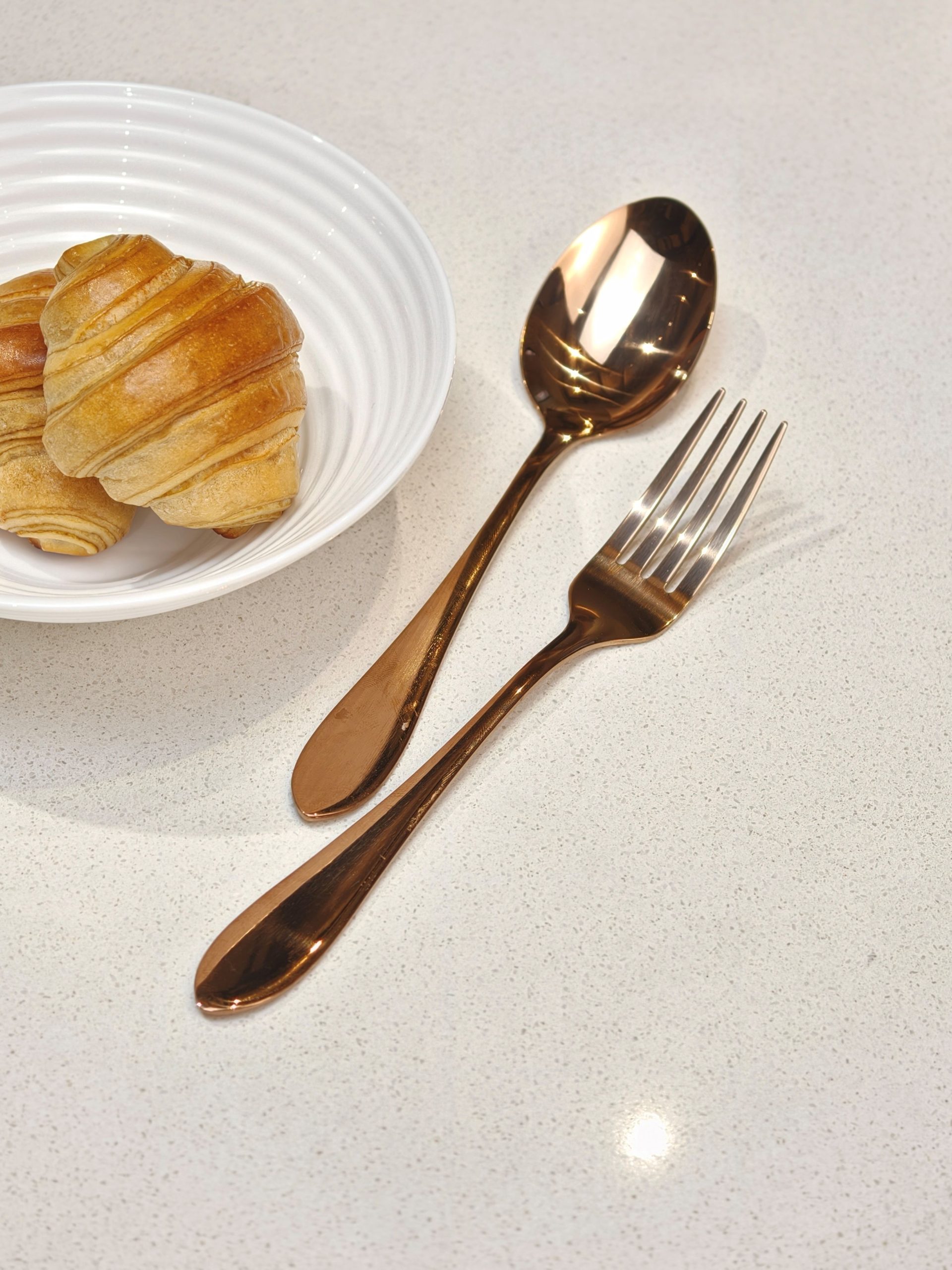 Montreal Rose Gold Cutlery Set 12pcs