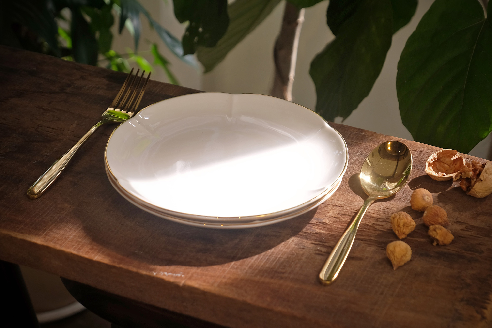 Bella Gold Dinnerware Set 18pcs