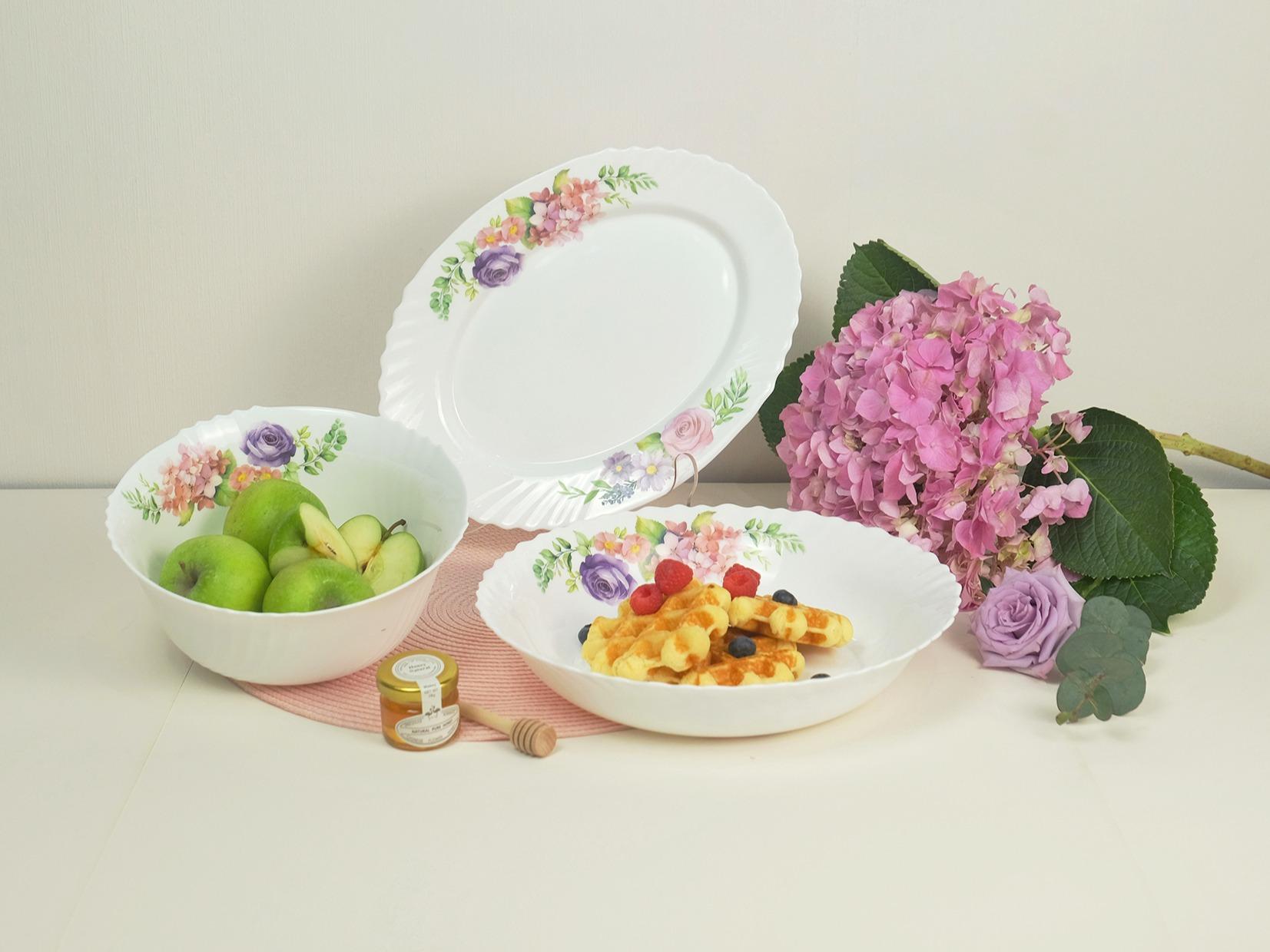 Dinexe Opal Glass Serving Set 4pcs - La' Rossa