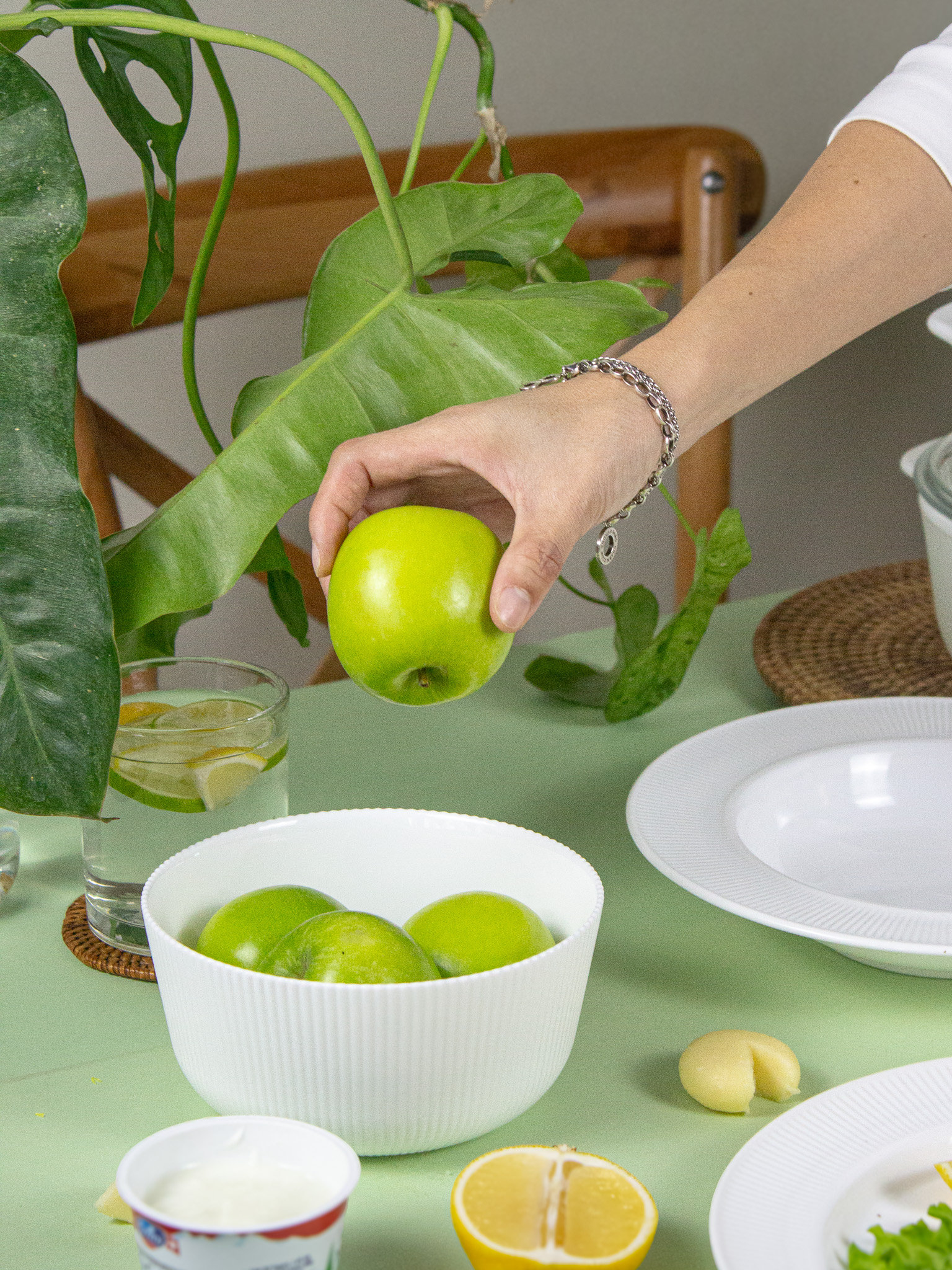 Dinexe Opal Glass White Soup Bowl 6" - Linea