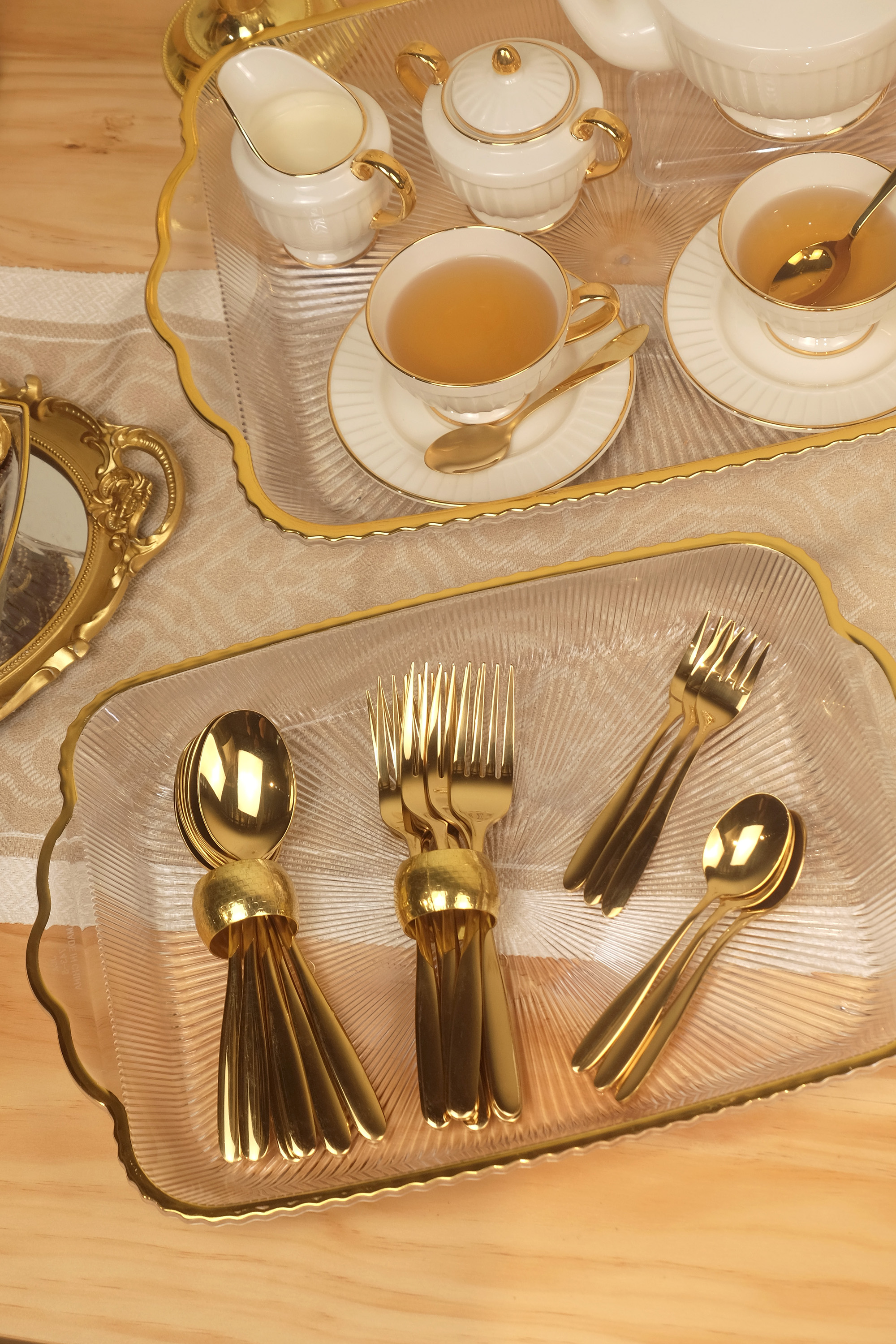 Fabian PET Serving Tray With Handle 47cm