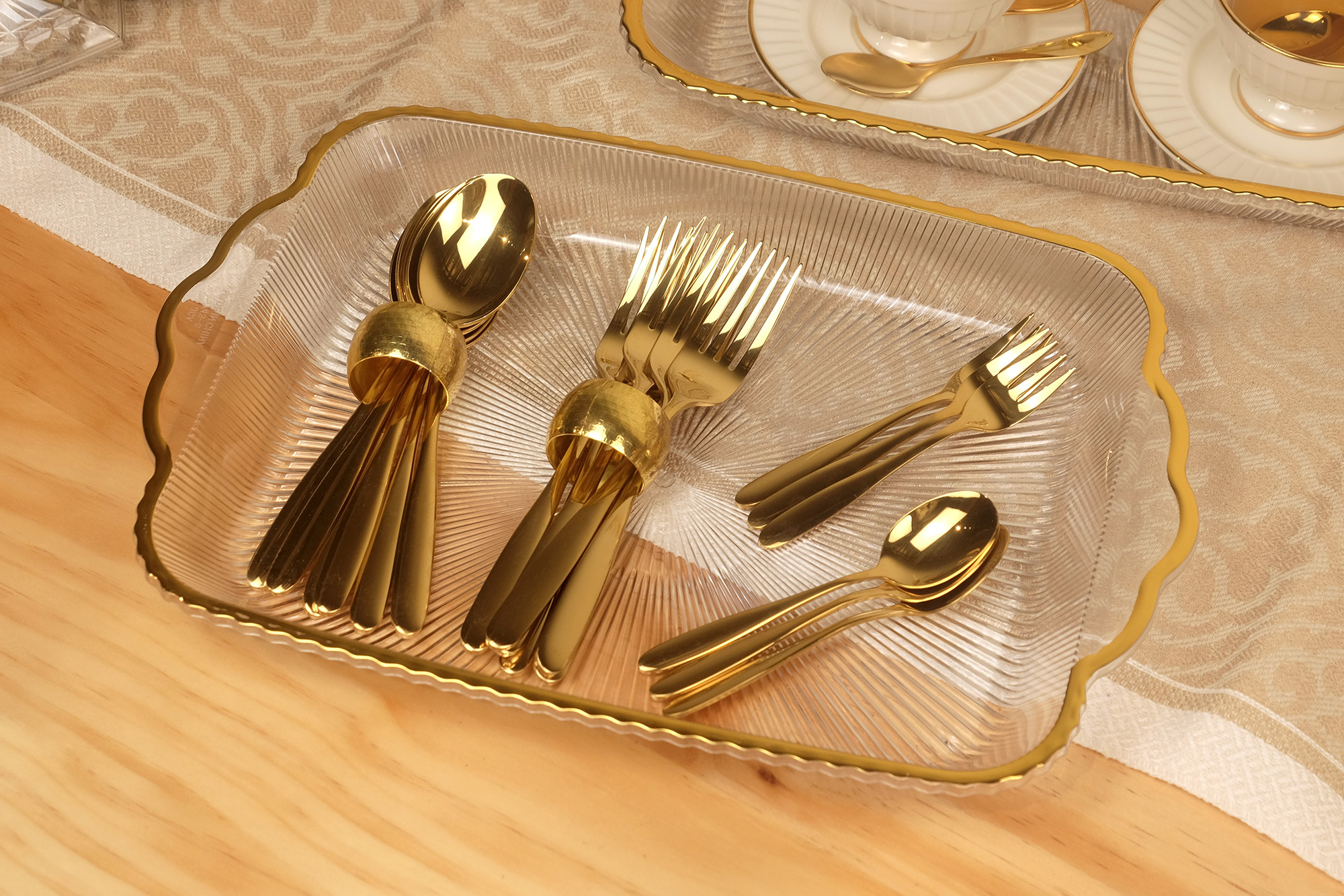 Fabian PET Serving Tray With Handle 41cm