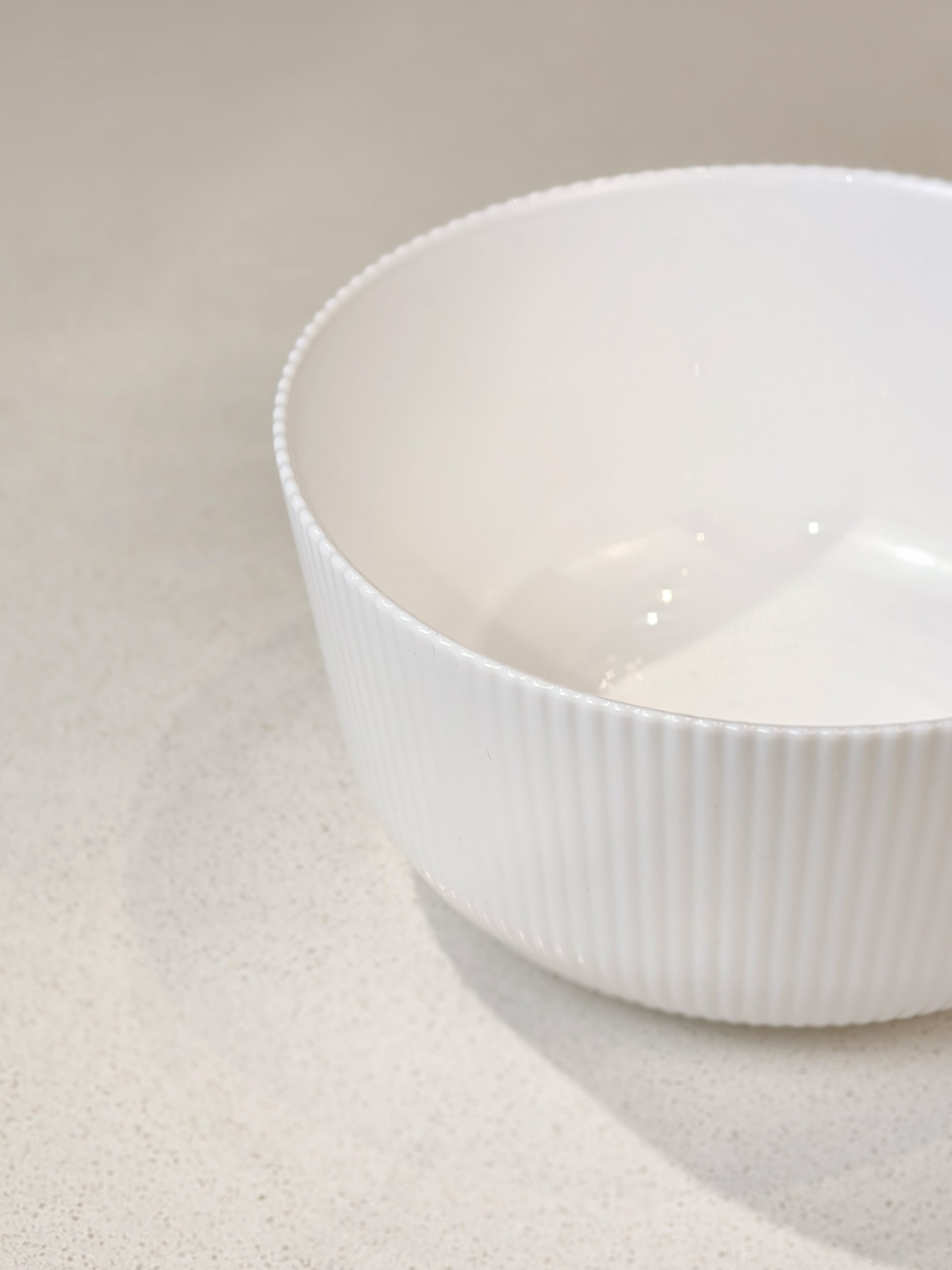 Dinexe Opal Glass White Soup Bowl 6" - Linea
