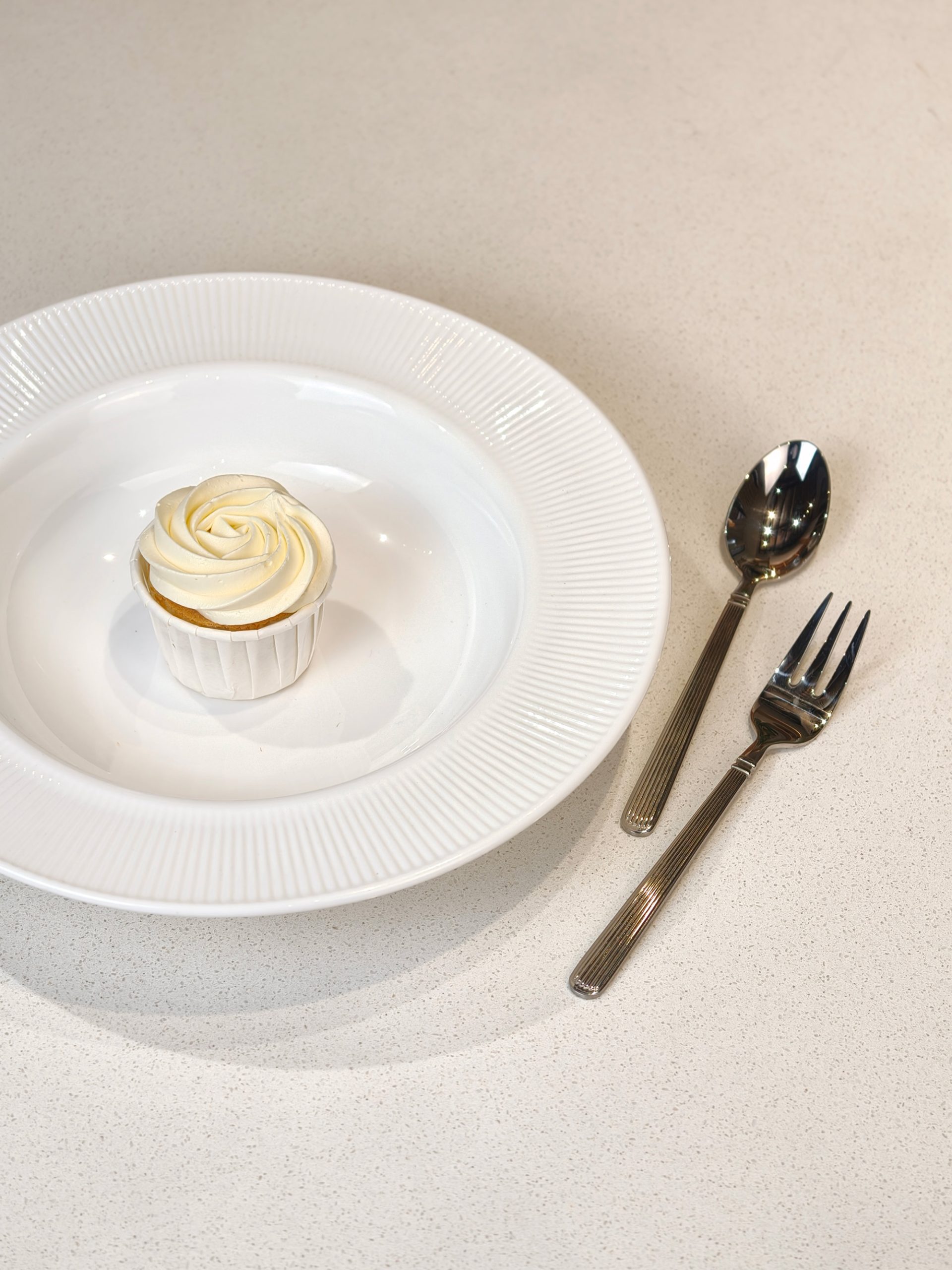 Dinexe Opal Glass White Dinnerware Set 26pcs - Linea [FREE S/S Cutlery 12pcs]