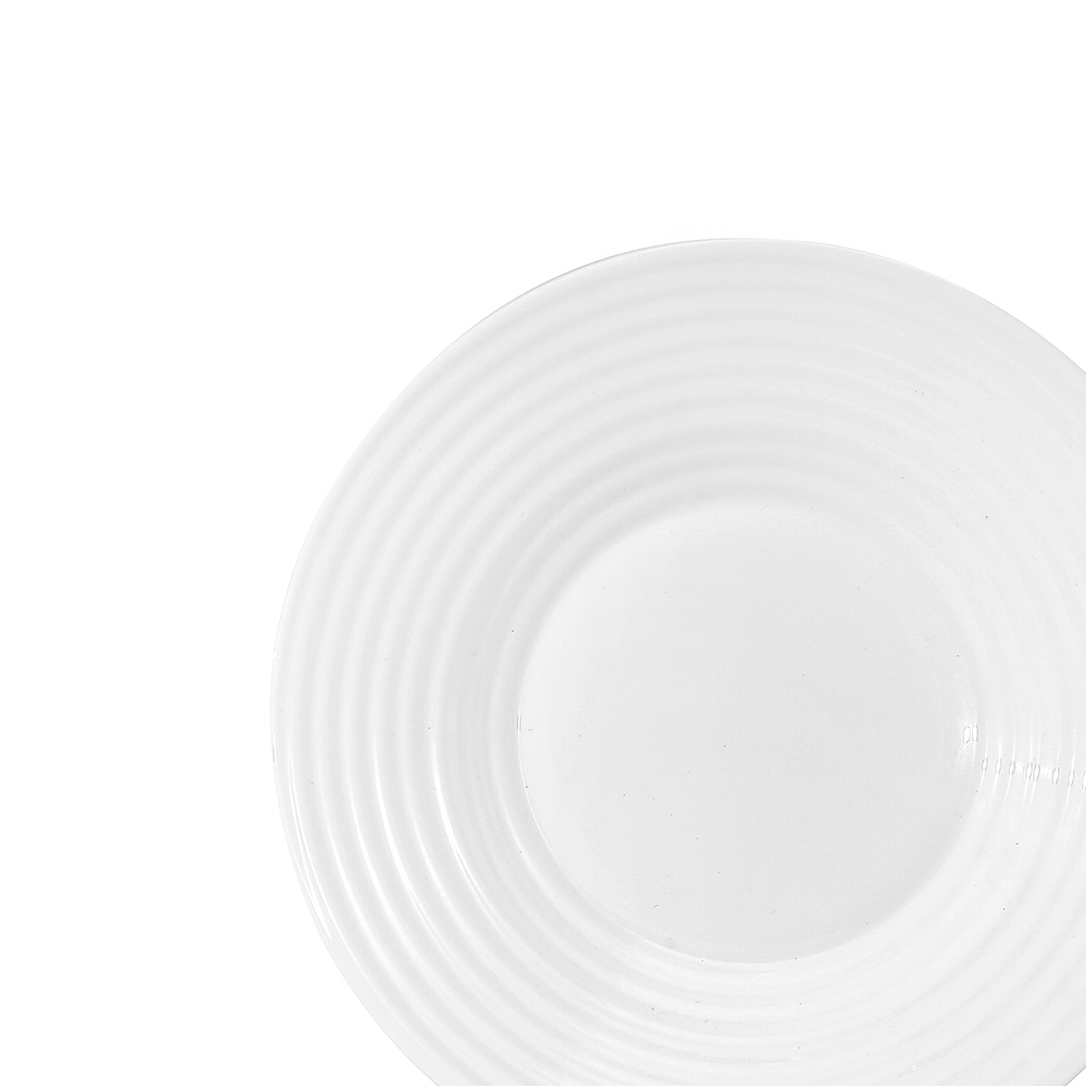 Dinexe Opal Glass White Dinnerware Set 12pcs Bundle Deal x 2 Sets - Minea [FREE S/S Cutlery 16 Pcs]
