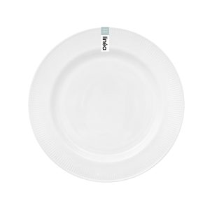 Dinexe Opal Glass White Dinner Plate 10" - Linea
