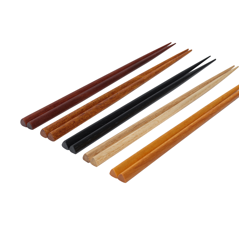 Harmonika Wooden Chopstick Set 5 Pairs - Assorted Colour