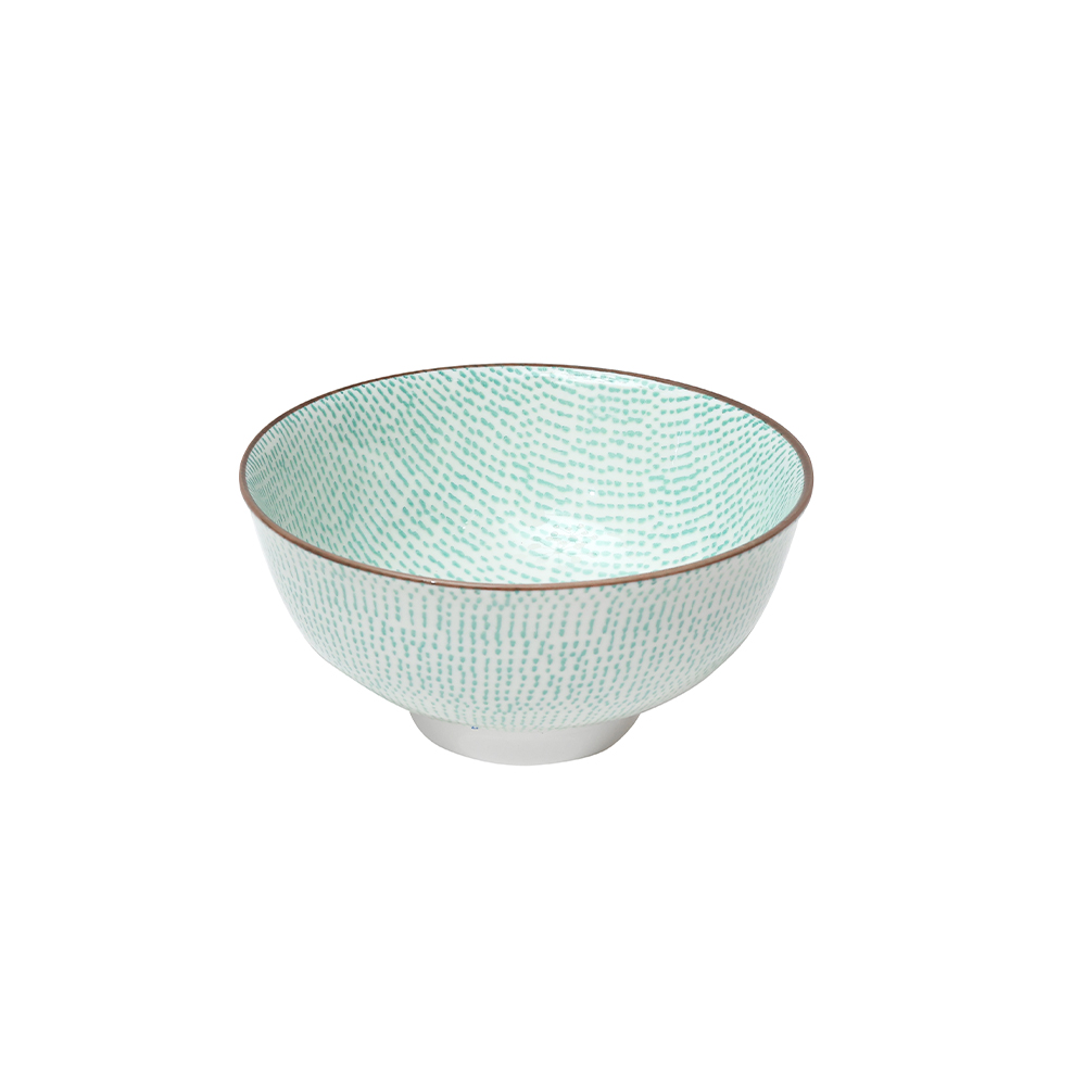 Harmonika Porcelain Rice Bowl 4.5" Set 4pcs - Oriental