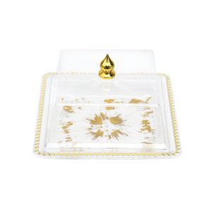 Fabian PET Square Serving Tray With Lid 30cm