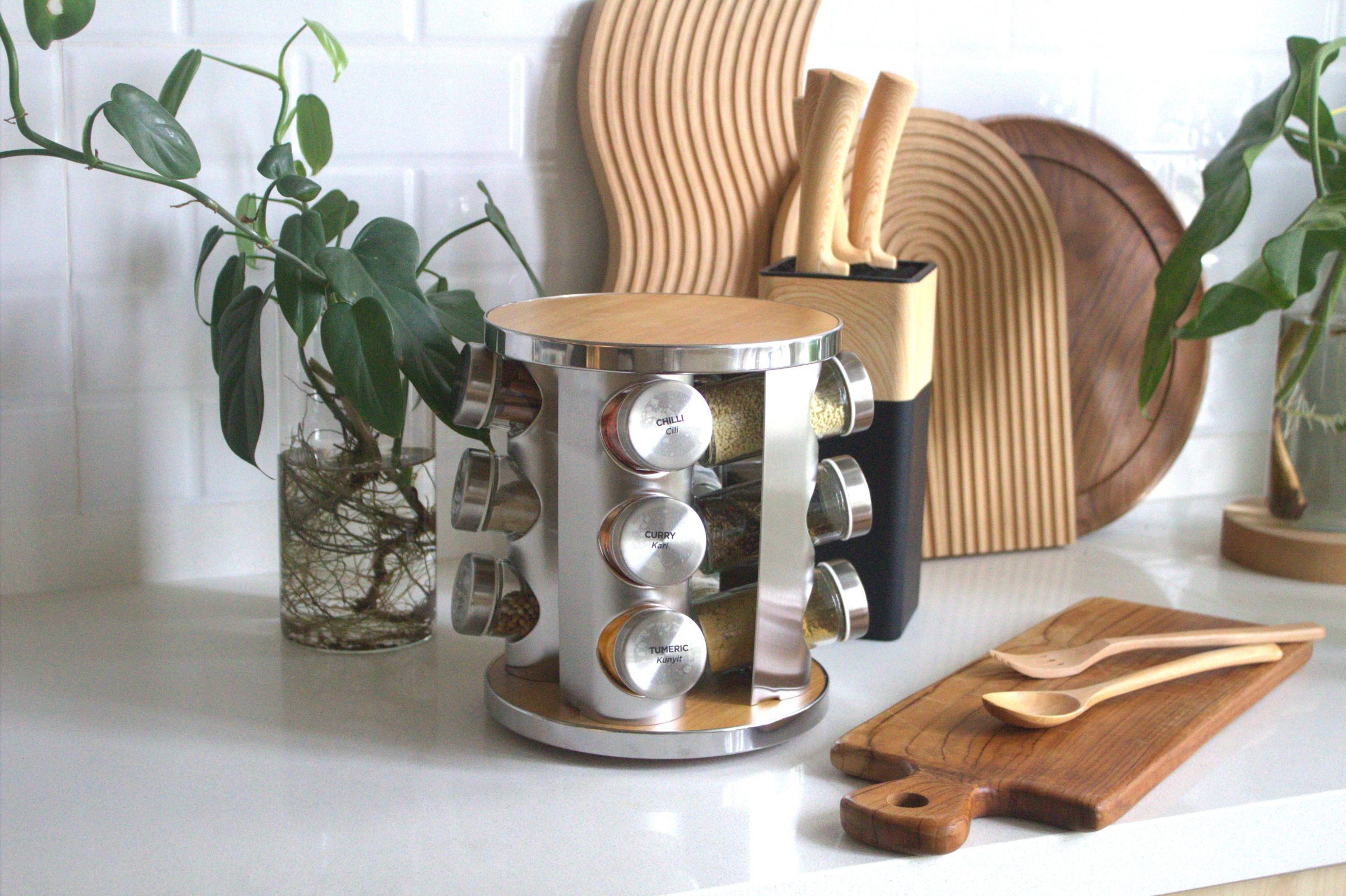 Fabian Kichen & Ko Rotating Spice Jar Set 13pcs