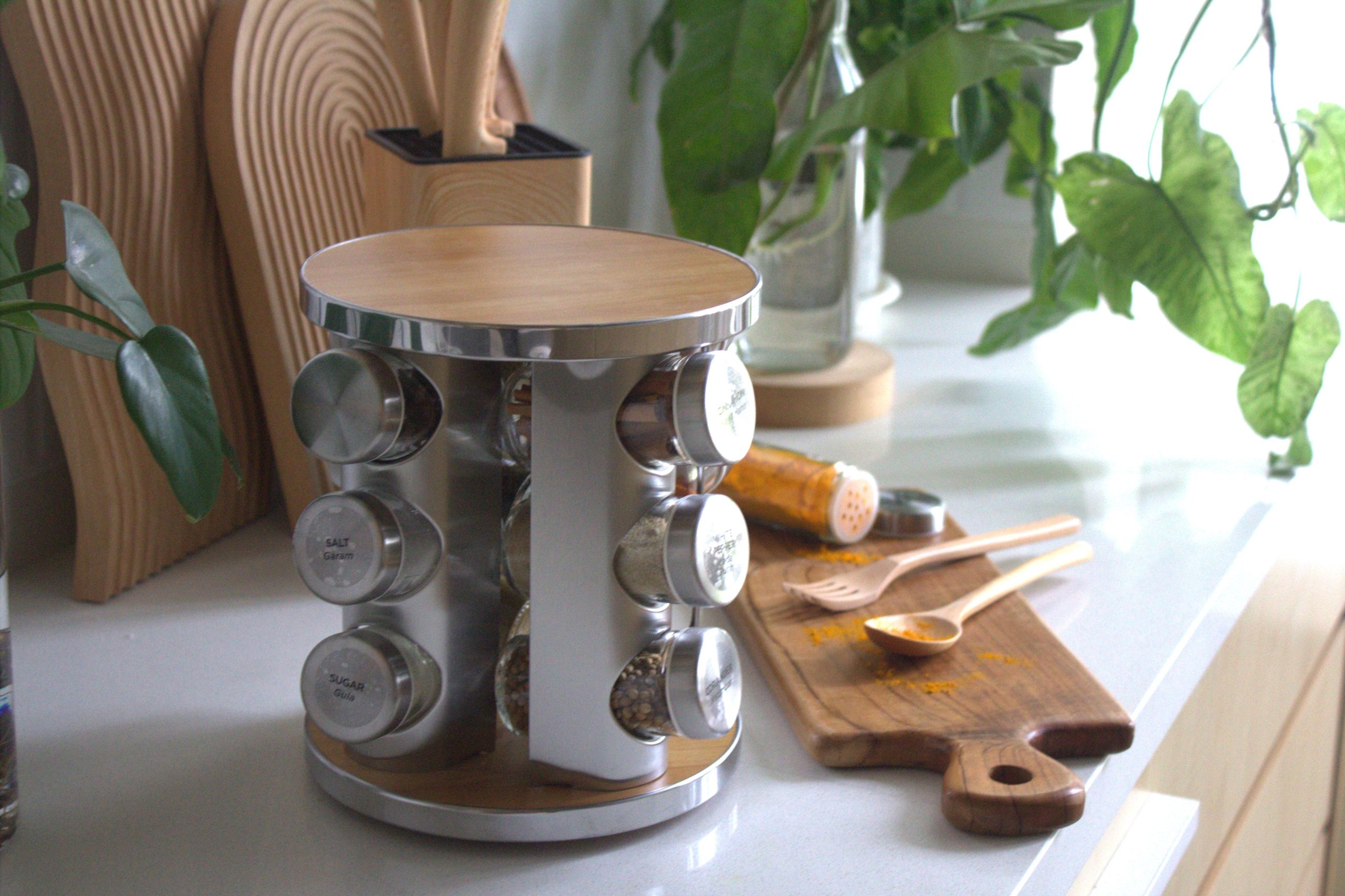 Fabian Kichen & Ko Rotating Spice Jar Set 13pcs