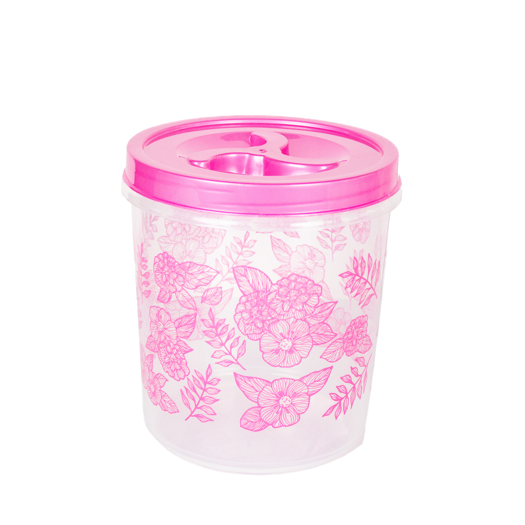 Jumbo Air Tight Canister Set 10pcs - Balang Raya Pink [FREE Canister 21 Pcs]
