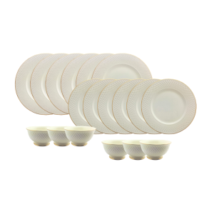 E'Clat Dinnerware Set 18 Pcs