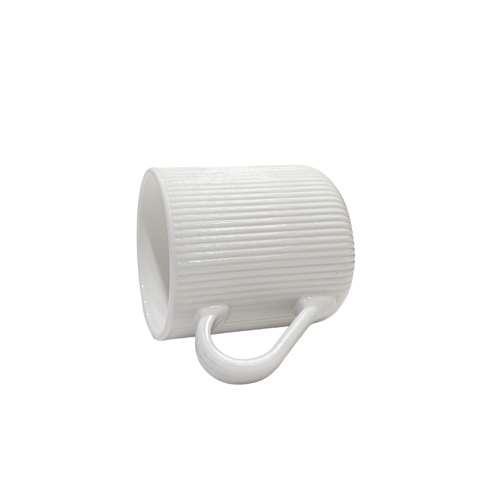 Dinexe Opal Glass White Mug 350ml - Linea