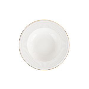 Athena Gold Soup Plate