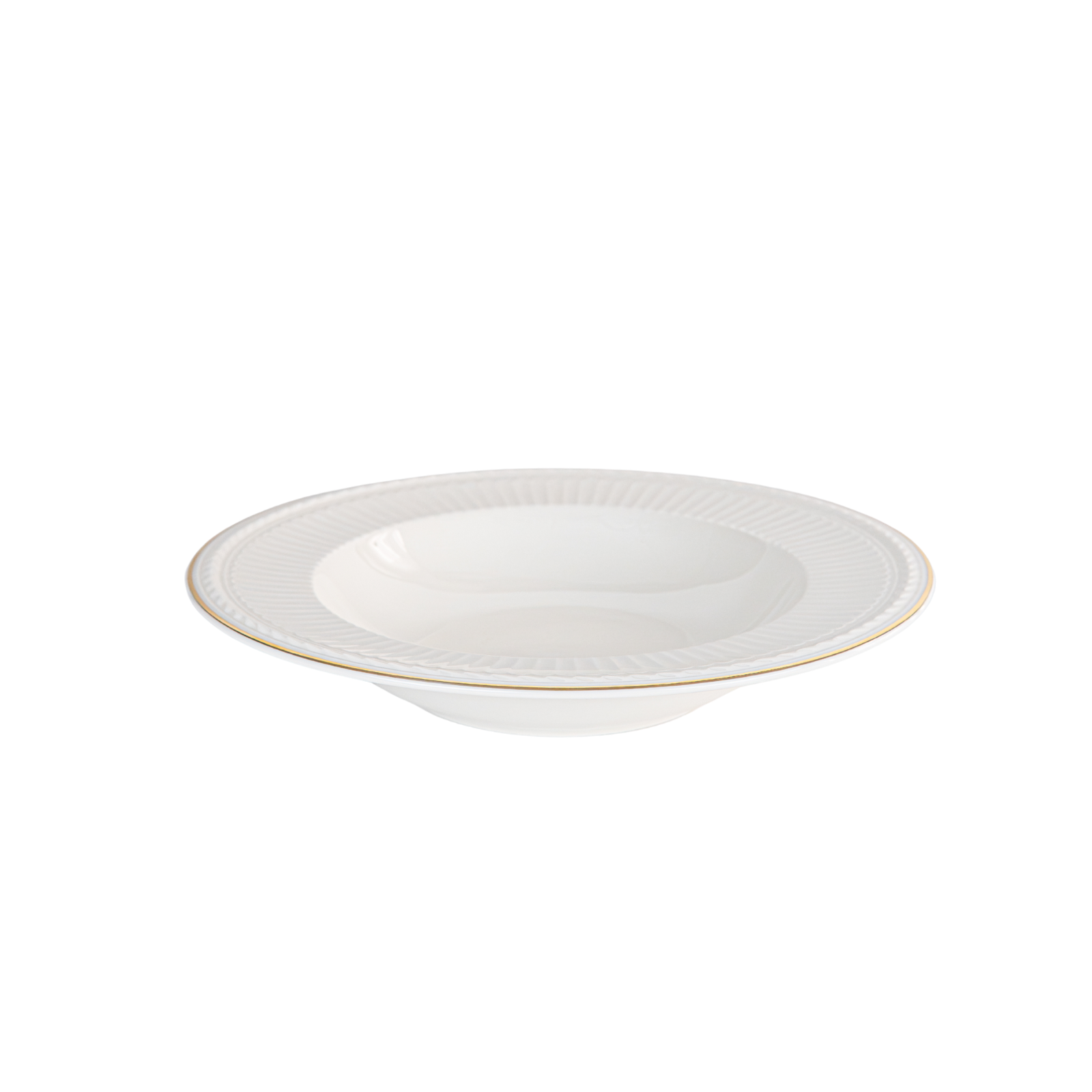 Athena Gold Soup Plate