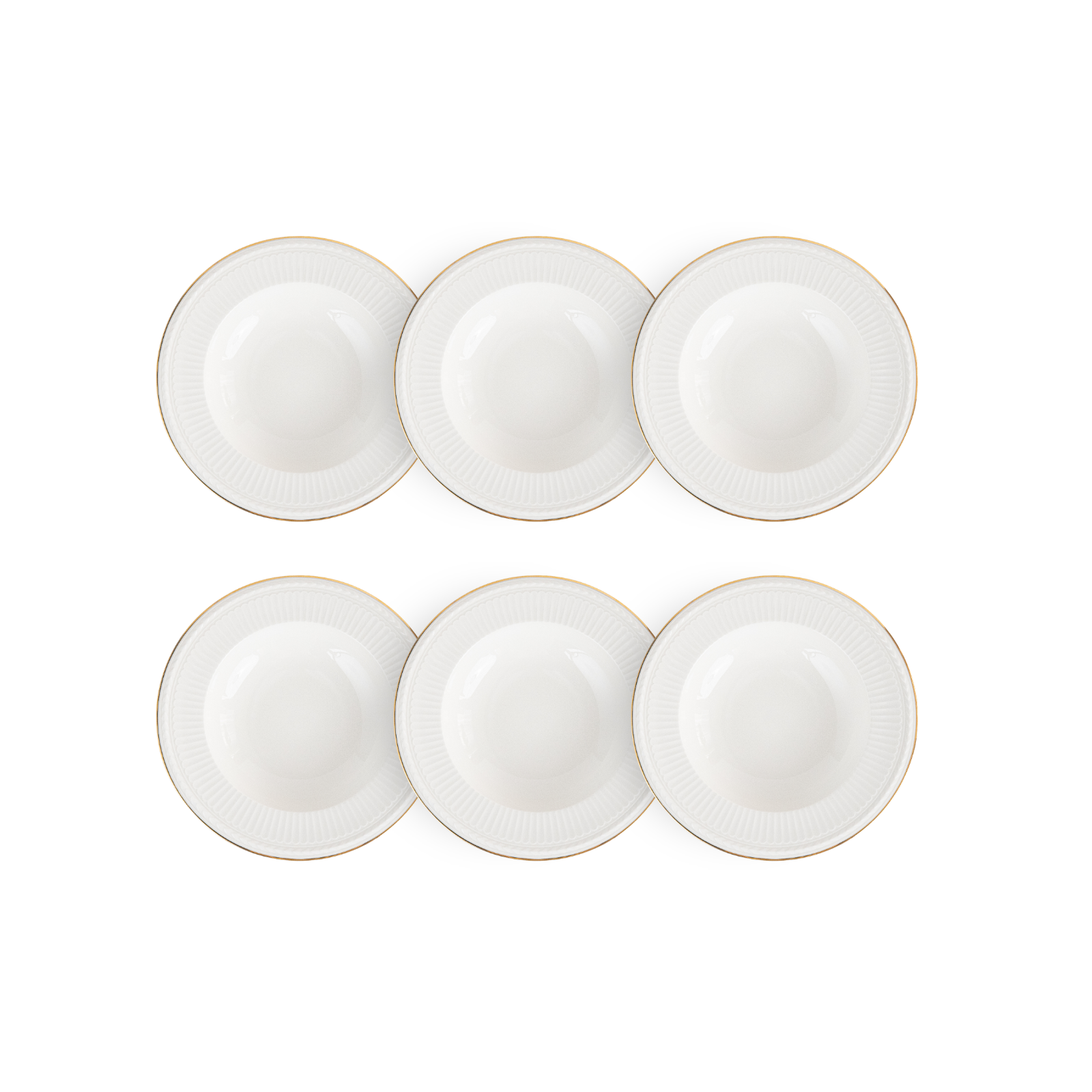 Athena Gold Soup Plate