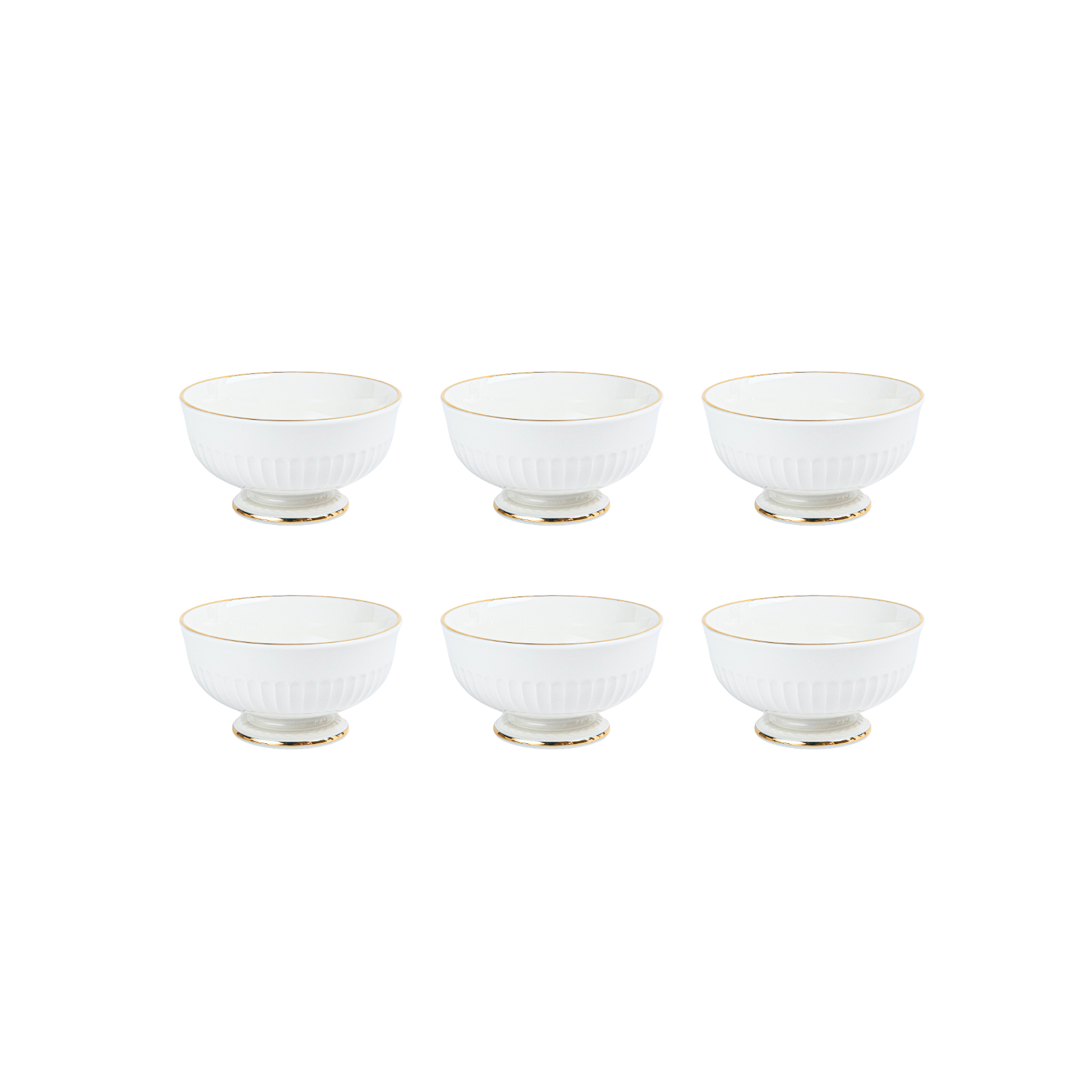Athena Gold Footed Compote Bowl