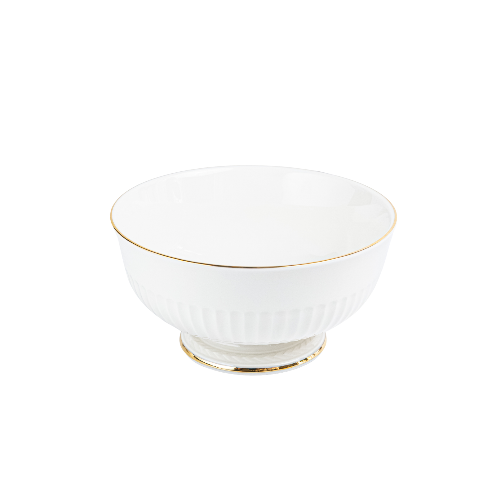 Athena Gold Footed Cereal Bowl