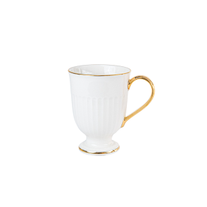 Athena Gold Footed Mug