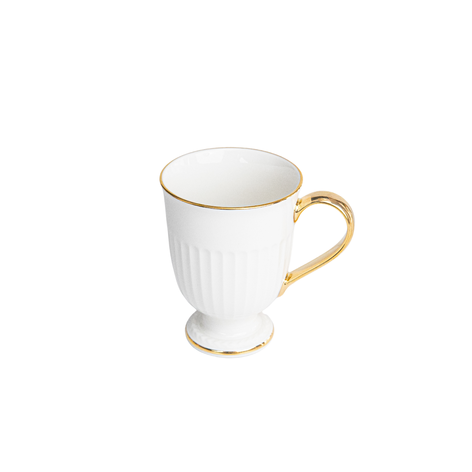 Athena Gold Footed Mug